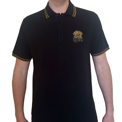Queen Crest Logo Unisex Polo Shirt - Special Order