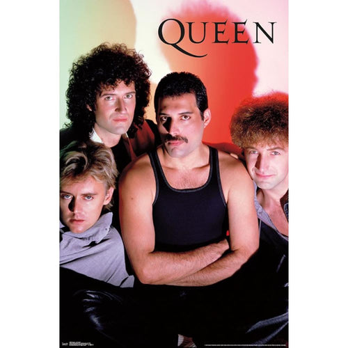 Queen Group Shadow Poster - 22 In x 34 In Posters & Prints