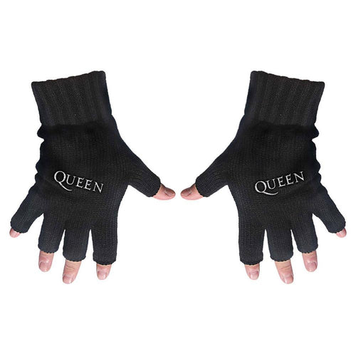 Queen Logo Unisex Fingerless Gloves
