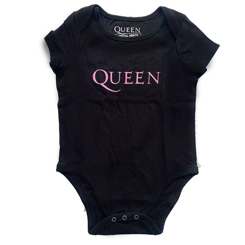 Queen Pink Logo Kids Baby Grow