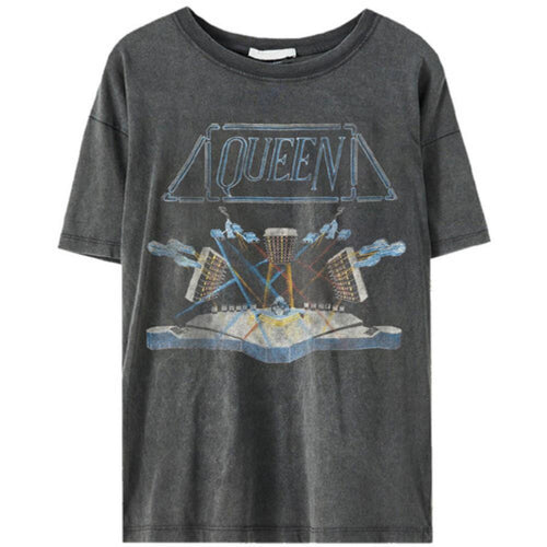 Queen - Queen Stage Black Short-Sleeve T-Shirt