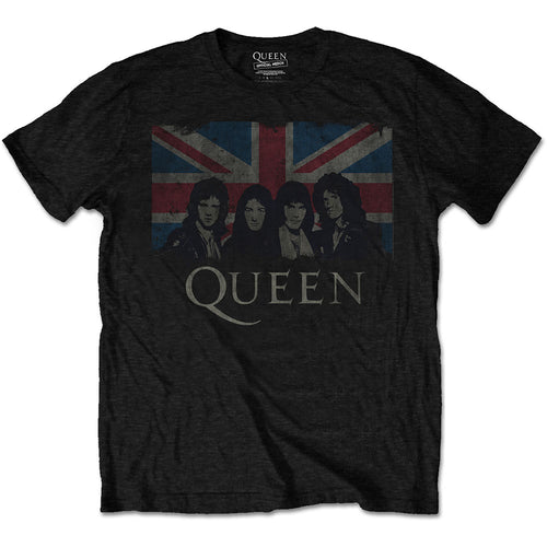 Queen Vintage Union Jack Unisex T-Shirt