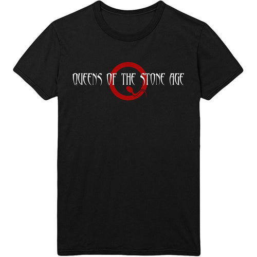 Queens Of The Stone Age Text Logo Unisex T-Shirt