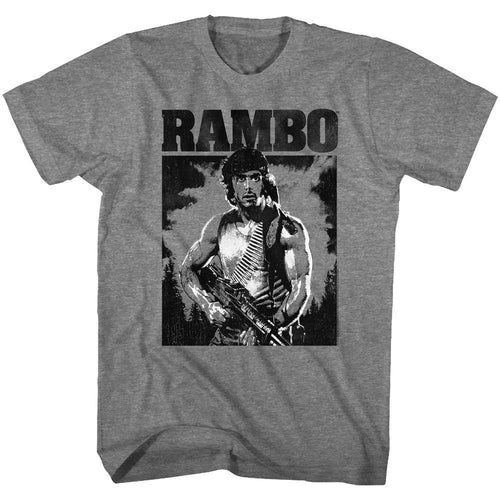 Rambo Special Order Black & White T-Shirt