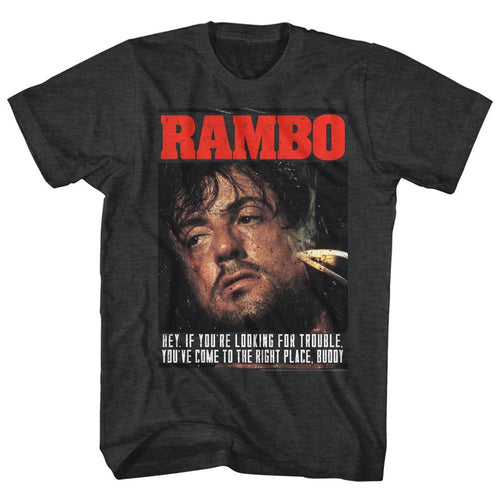 Rambo Gimme Dat Sizzle Adult Short-Sleeve T-Shirt