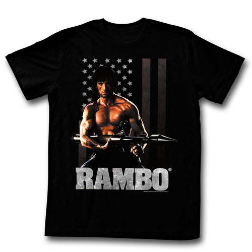 Rambo Ramberica Adult Short-Sleeve T-Shirt
