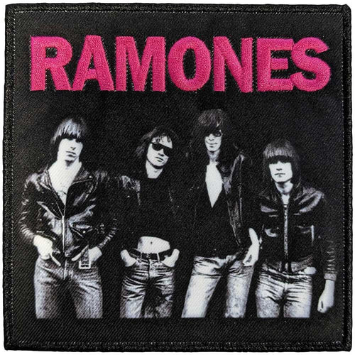 Ramones Band Photo Standard Printed Patch