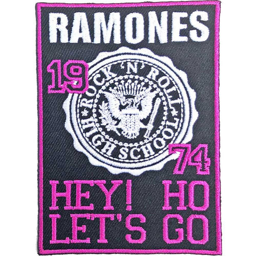 Ramones High School Standard Woven Patch
