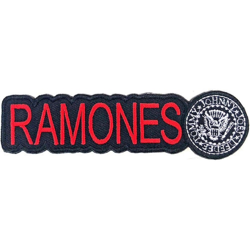 Ramones Logo & Seal Standard Woven Patch