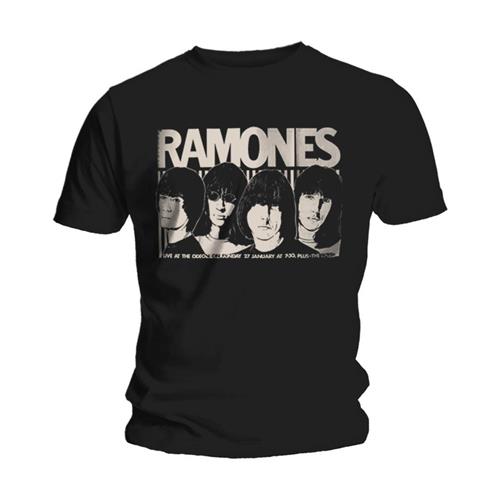 Ramones Odeon Poster Unisex T-Shirt