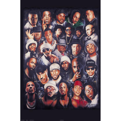 Rap Legends Poster - 24 In x 36 In Posters & Prints