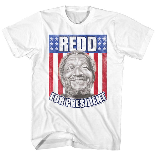 Redd Foxx Foxx For President Adult Short-Sleeve T-Shirt