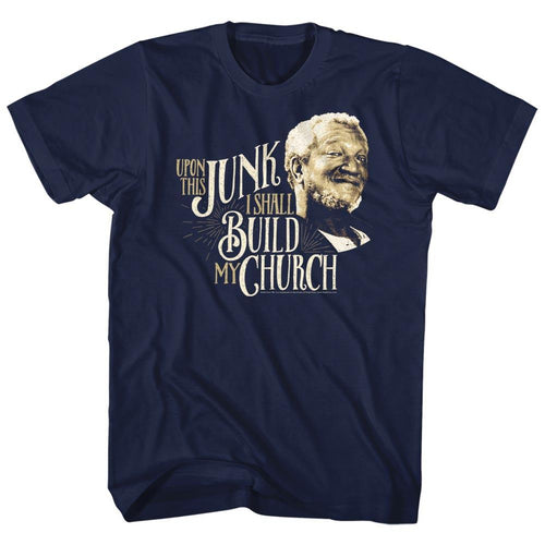 Redd Foxx Junk Church Adult Short-Sleeve T-Shirt