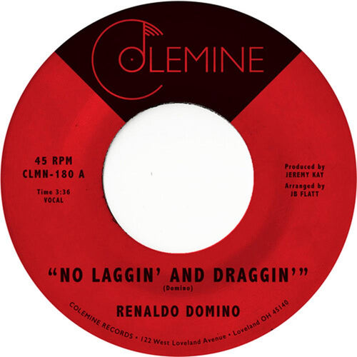 Renaldo Domino - No Laggin' And Draggin' - 7-inch Vinyl