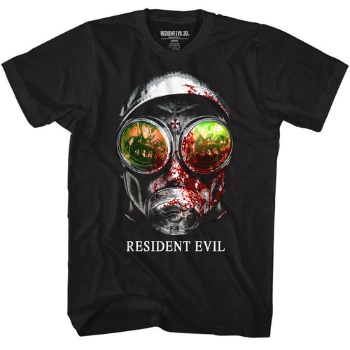 Resident Evil Gasmask Adult Short-Sleeve T-Shirt