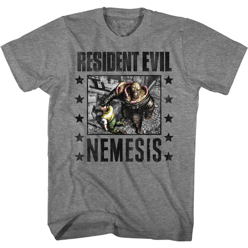 Resident Evil Special Order Nemesis Facegrab Adult Short-Sleeve T-Shirt