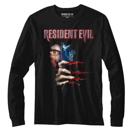 Resident Evil Special Order Peekin' Adult L/S T-Shirt
