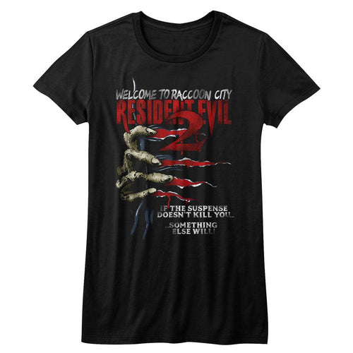 Resident Evil Something Else Juniors Short-Sleeve T-Shirt