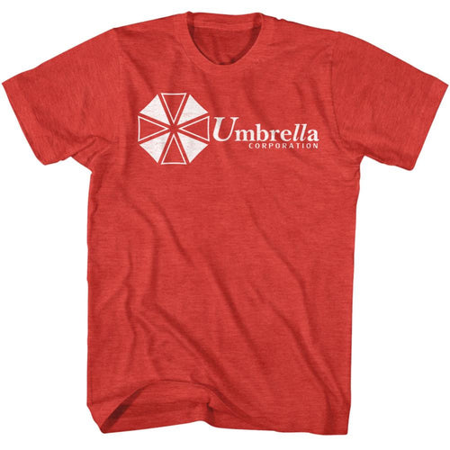 Resident Evil One Color Umbrella Corp Adult Short-Sleeve T-Shirt