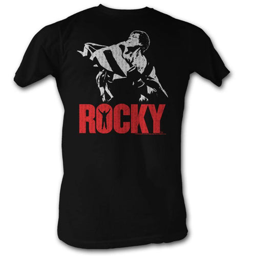 Rocky Rocky Flag Adult Short-Sleeve T-Shirt
