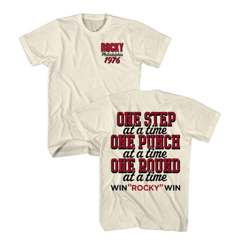 Rocky Special Order 1976 Front And Back Adult Short-Sleeve T-Shirt
