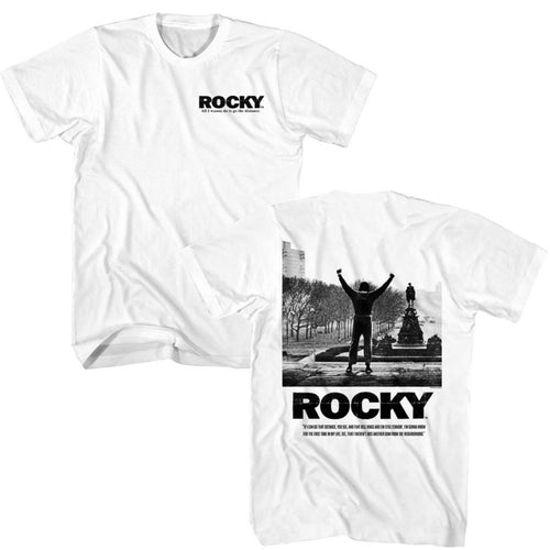 Rocky All I Wanna Adult Short-Sleeve T-Shirt