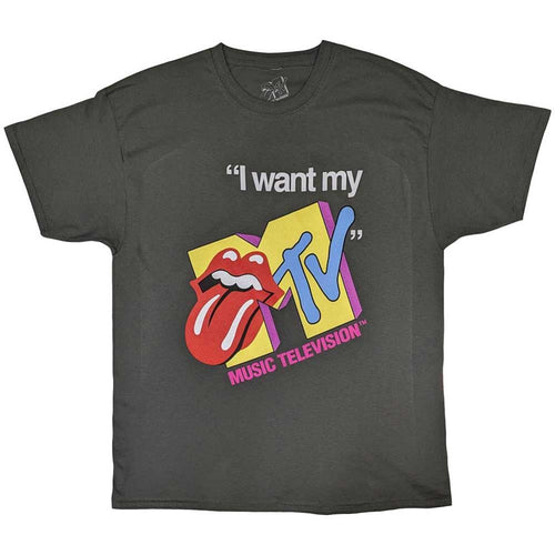 Rolling Stones MTV Rolling Stones I Want My MTV Unisex T-Shirt