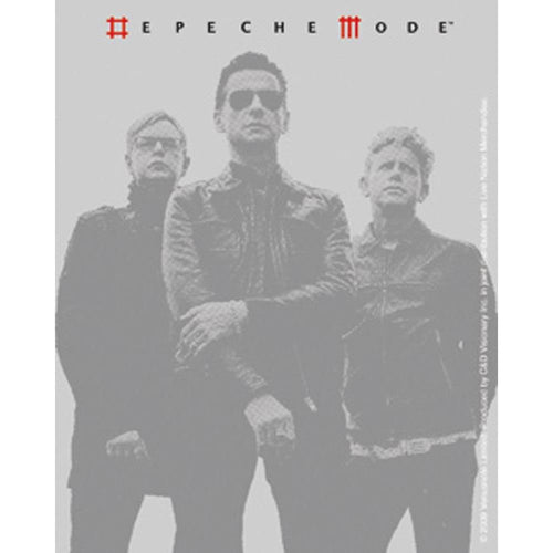 Depeche Mode Grey Photo Sticker
