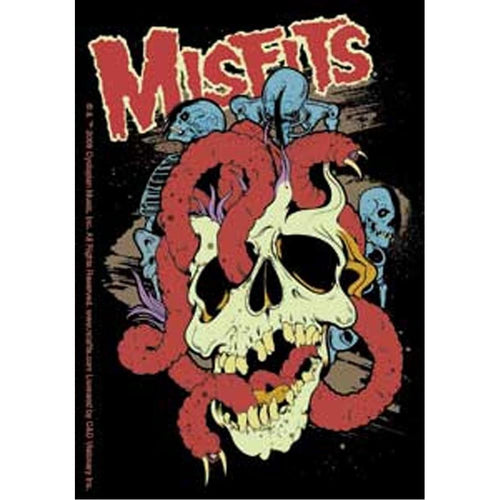 The Misfits Worms Sticker