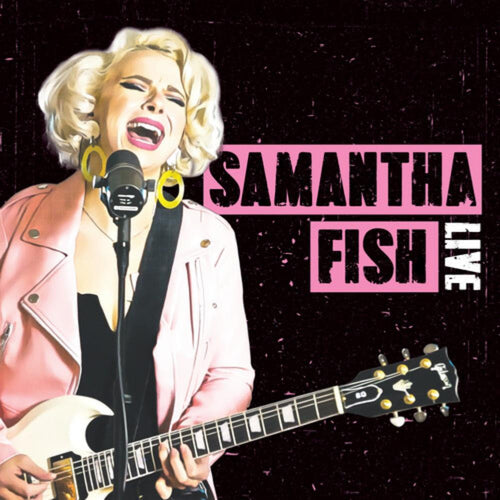 Samantha Fish - Live - Pink/White Splatter - Vinyl LP