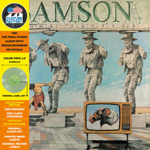 Samson - Shock Tactics (Coke Bottle Green) - Vinyl LP