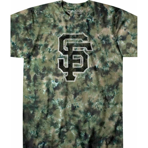 San Francisco Giants Camo Tie-Dye T-Shirt
