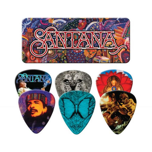 Santana - Supernatural Pick Tin Guitar Pick Tin