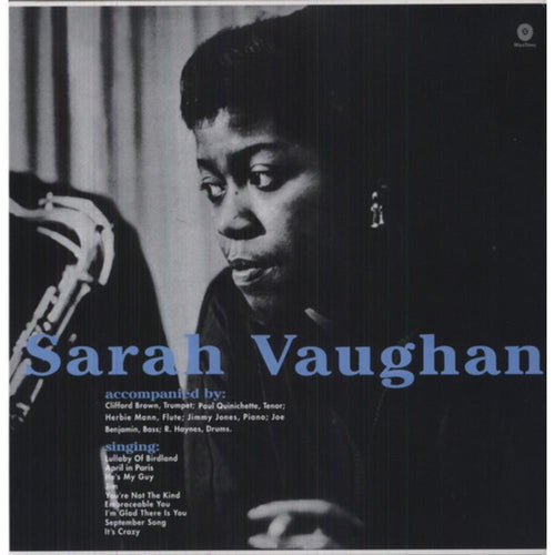 Sarah Vaughan - With Clifford Brown - Vinyl LP