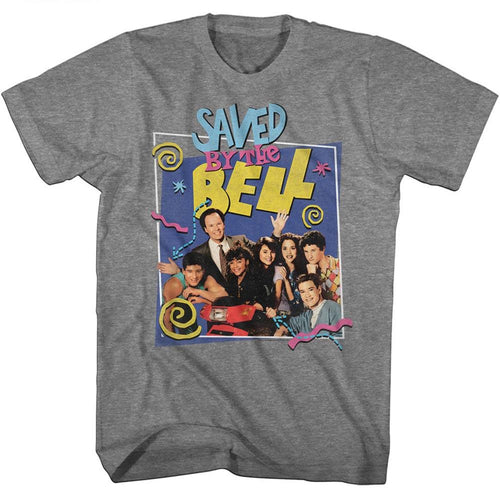 Saved By The Bell Special Order Group W/ Belding Adult S/S T-Shirt