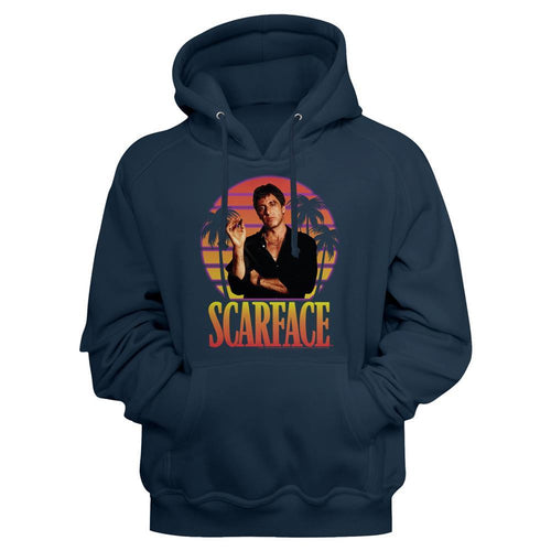 Scarface Special Order Miami Sunset Hooded Sweatshirt