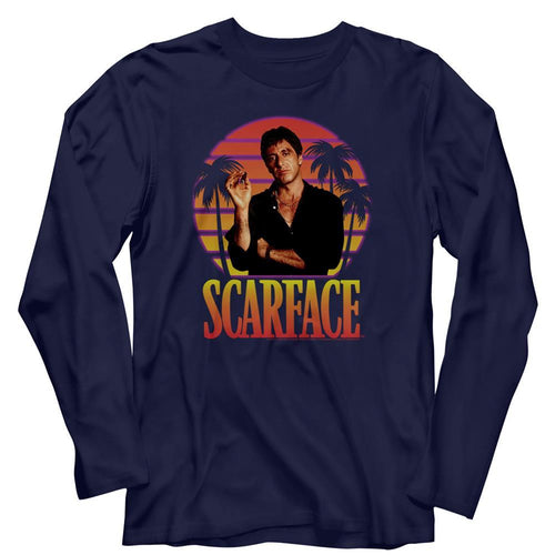 Scarface Miami Sunset T-Shirt