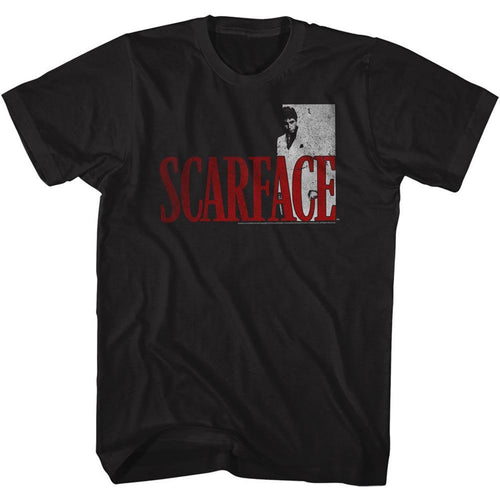 Scarface Special Order Sfredwhite Adult S/S T-Shirt
