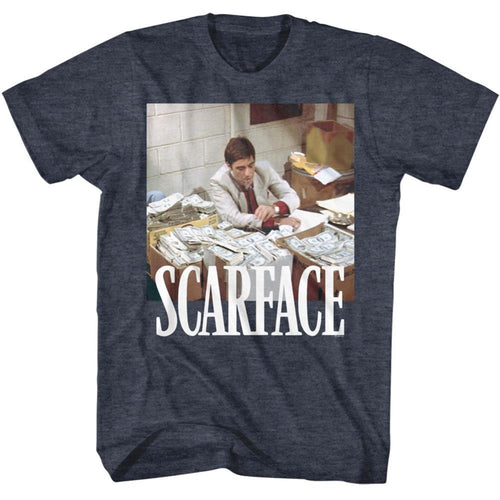 Scarface Boxes Of Cash Adult Short-Sleeve T-Shirt