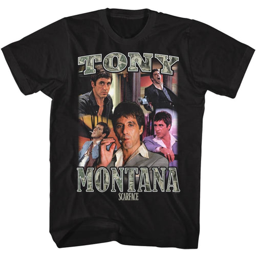 Scarface Special Order Collage 2 Adult Short-Sleeve T-Shirt