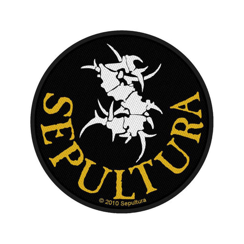 Sepultura Sepultura Circular Logo Standard Woven Patch
