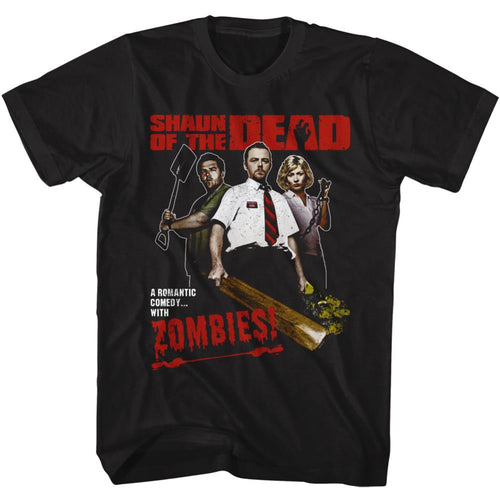 Shaun Of The Dead Special Order Romantic Comedy Adult Short-Sleeve T-Shirt