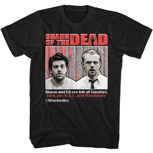 Shaun Of The Dead Special Order Video Game Adult Short-Sleeve T-Shirt