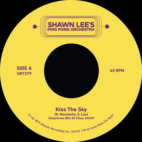 Shawn Lee - Kiss The Sky - 7-inch Vinyl