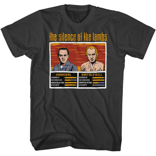 Silence Of The Lambs Special Order Hannibal VS Bill Adult Short-Sleeve T-Shirt
