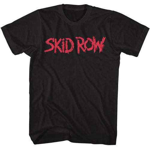 Skid Row Special Order Red Logo Adult S/S T-Shirt