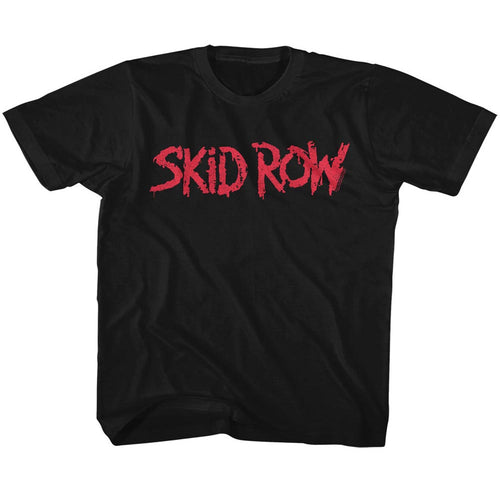 Skid Row Special Order Red Logo Youth S/S T-Shirt