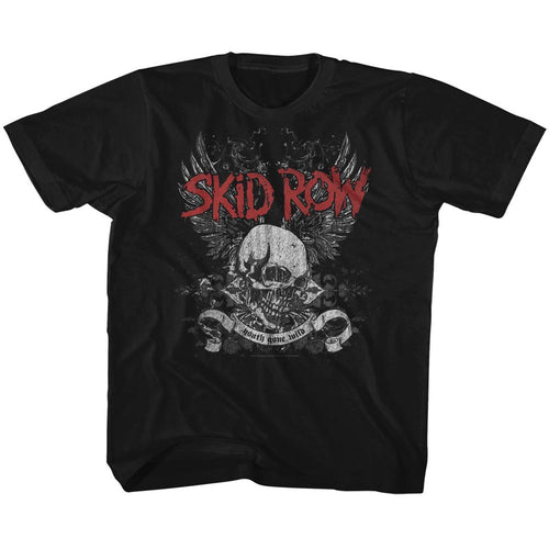 Skid Row Skul & Wings Toddler Short-Sleeve T-Shirt