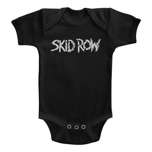 Skid Row Special Order Whitish Logo Infant S/S Bodysuit