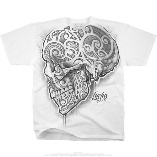 Skull De Luctus White T-Shirt